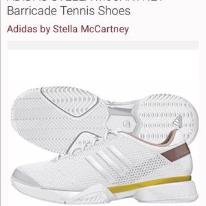 Adidas StellaMcCartney Barricade Tennis Sh…